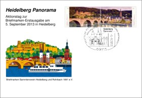 Sonderumschlag 'Heidelberg Panorama'
