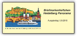 Markenheftchen 'Heidelberg Panorama'